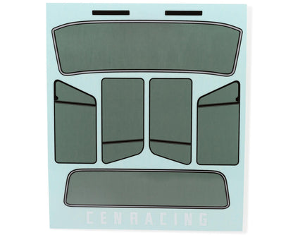 CEN Sicario 1/10 Custom Dually Truck Body Set (Clear)