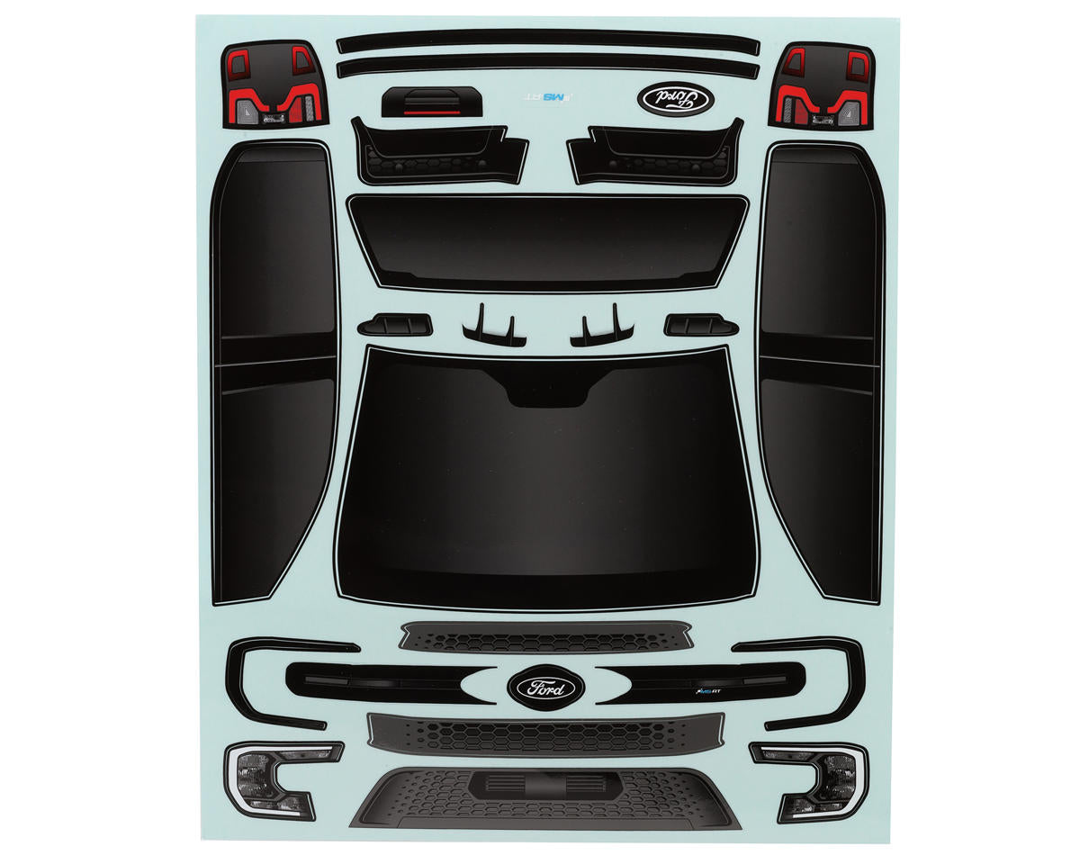 CEN Ford Ranger MS-RT Pre-Painted Body Set (Cool Grey)