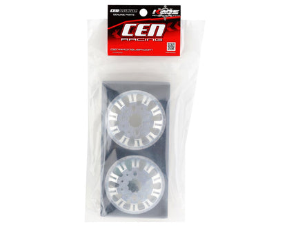 CEN KG1 KD004 DUEL Front Dually Aluminum Wheel (Silver) (2)