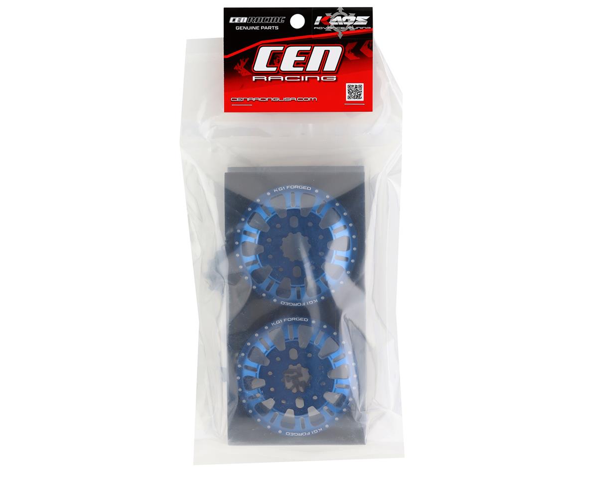 CEN KG1 KD004 DUEL Front Dually Aluminum Wheel (Blue) (2)