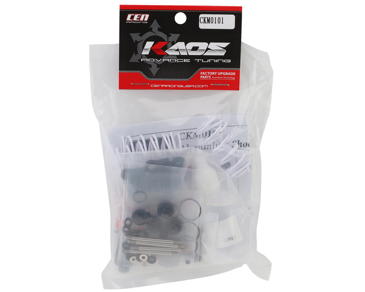 CEN M-Sport Puma Rally 1 KAOS Aluminium Shock Set (Red) (4)