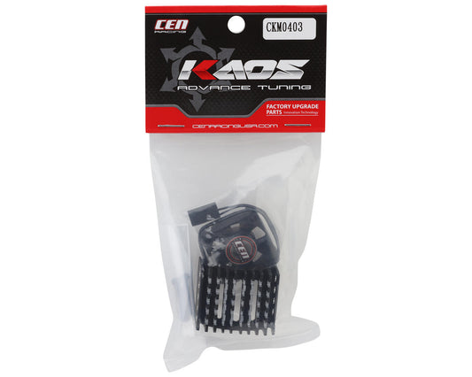 CEN M-Sport Ford Puma Rally KAOS CNC Aluminium Motor Heatsink (Black)