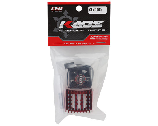 CEN M-Sport Ford Puma Rally KAOS CNC Aluminium Motor Heatsink (Red)