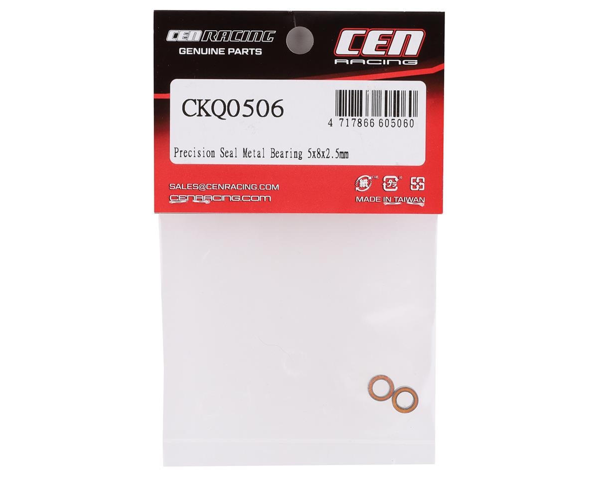 CEN 5x8x2.5mm Precision Seal Metal Bearing (2)