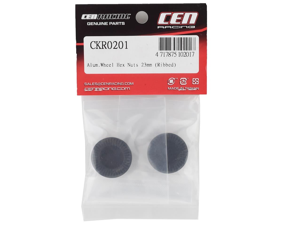 CEN 23mm Aluminum Wheel Hex Nut (2)