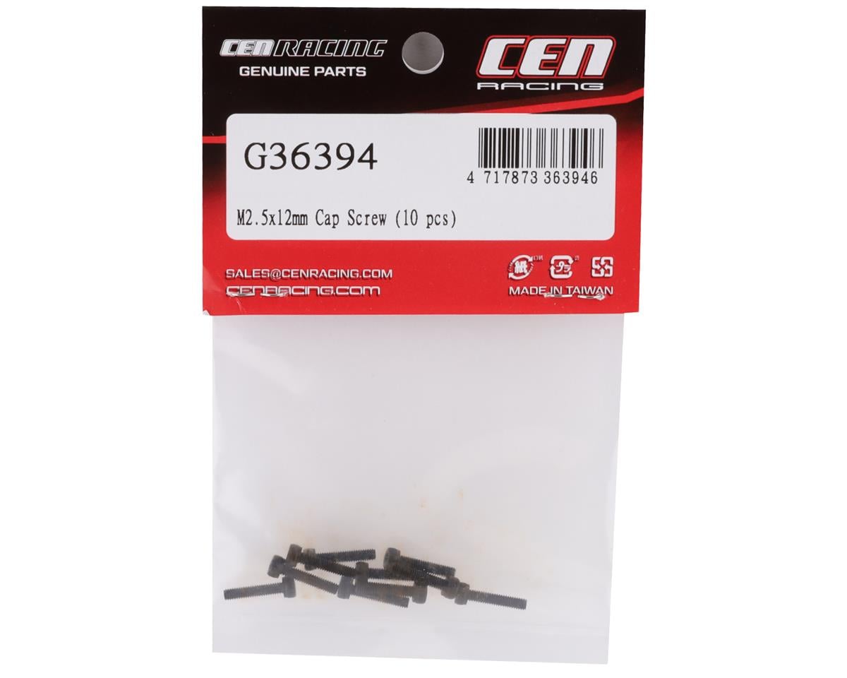 CEN 2.5x12mm Cap Head Screw (10)