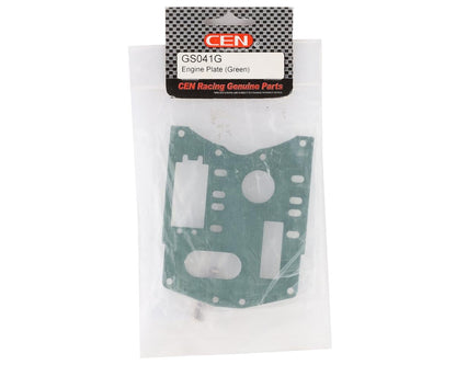 CEN Racing Aluminum Engine Plate (Green)