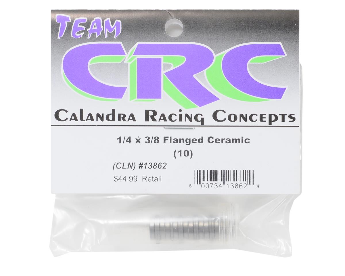 CRC 1/4x3/8" Ceramic Flanged Axle Bearings (10)