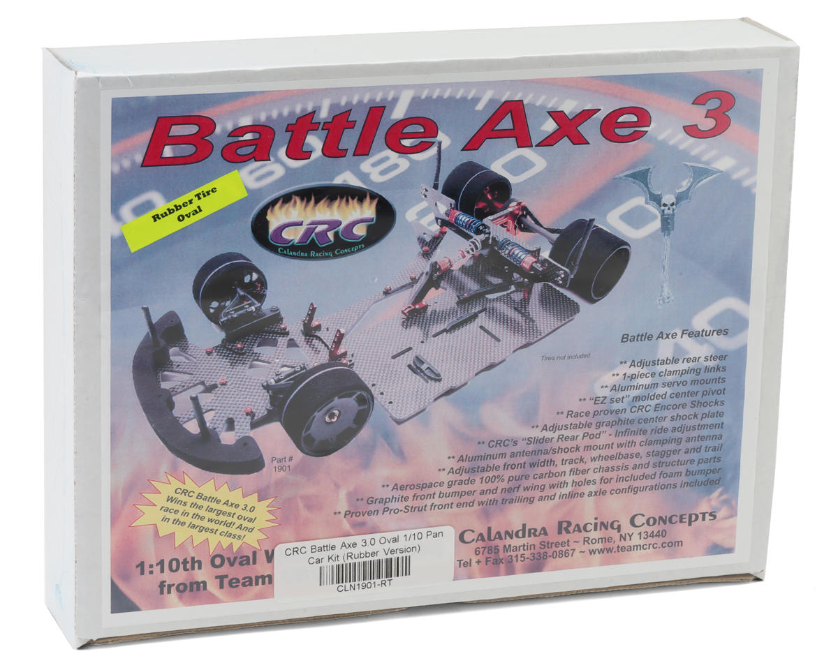 CRC Battle Axe 3.0 Oval 1/10 Pan Car Kit (Rubber Version)