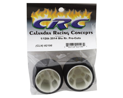 CRC "Pro-Cut" 1/12 Rear Tires (2) (Blue)
