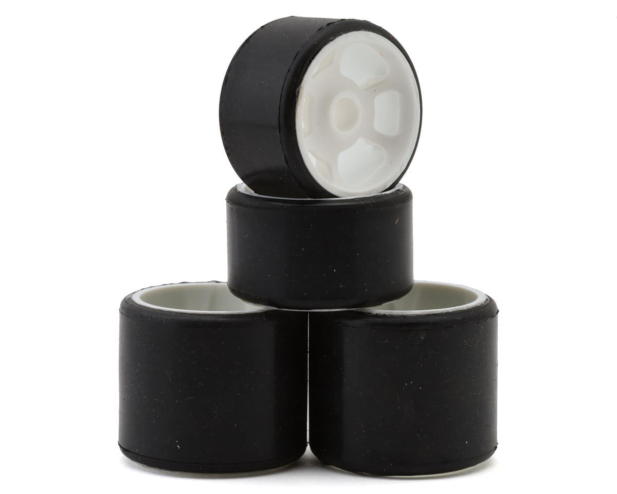 CRC 1/12 Pan Car Pre-Mounted Rubber Tires Set (Front/Rear)