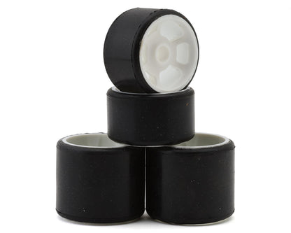 CRC 1/12 Pan Car Pre-Mounted Rubber Tires Set (Front/Rear)