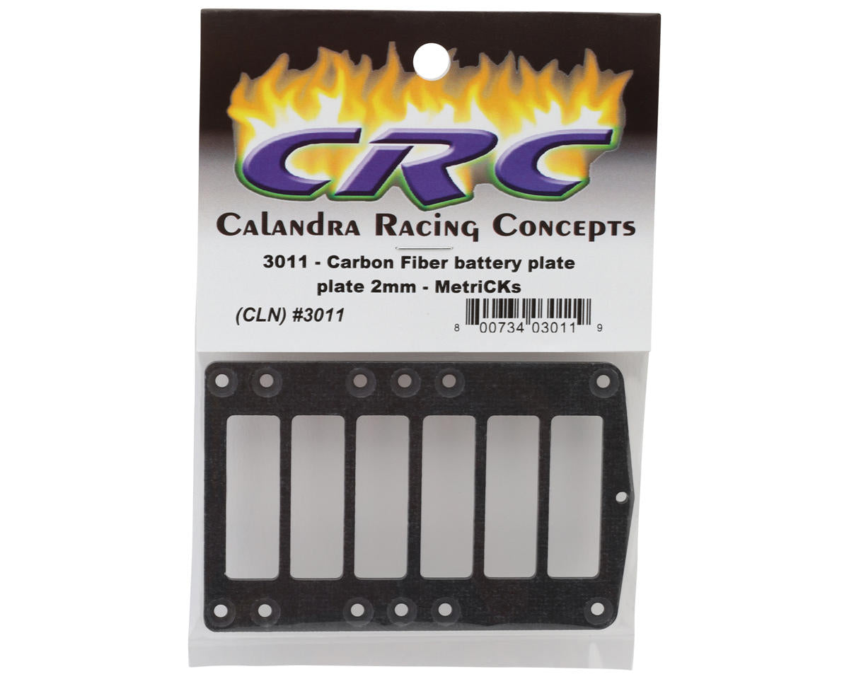 CRC MetriCKs 2.0mm Carbon Fiber Battery Plate
