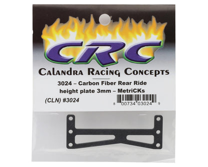 CRC MetriCKs 3mm Carbon Fiber Ride Height Plate