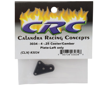 CRC MetriCKs Left Caster/Camber Plate (4 -.25)