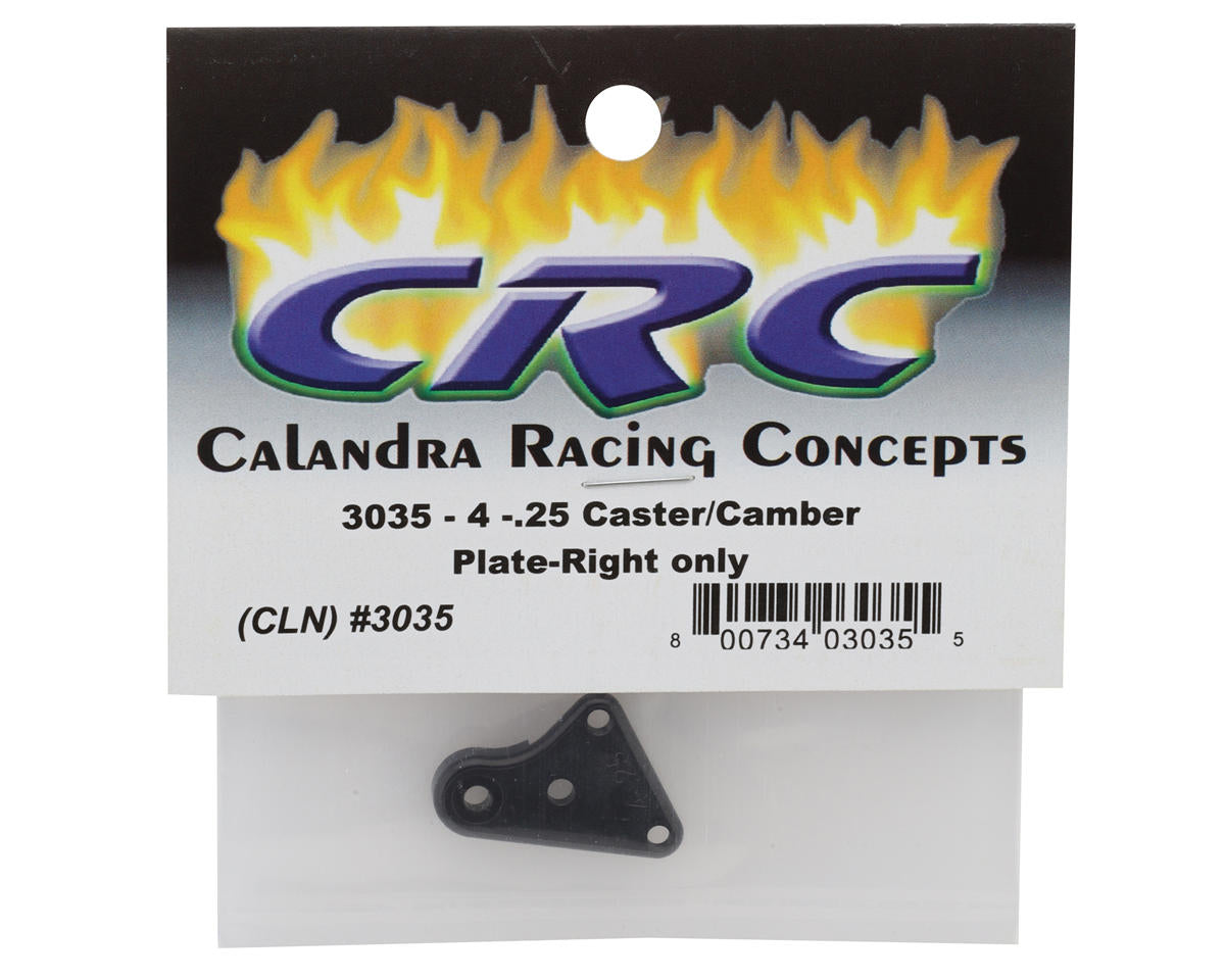 CRC MetriCKs Right Caster/Camber Plate (4 -.25)