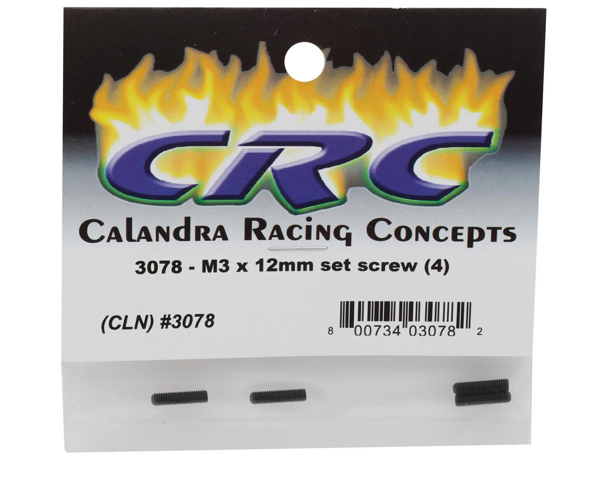 CRC 3x12mm Set Screws (4)