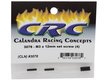 CRC 3x12mm Set Screws (4)