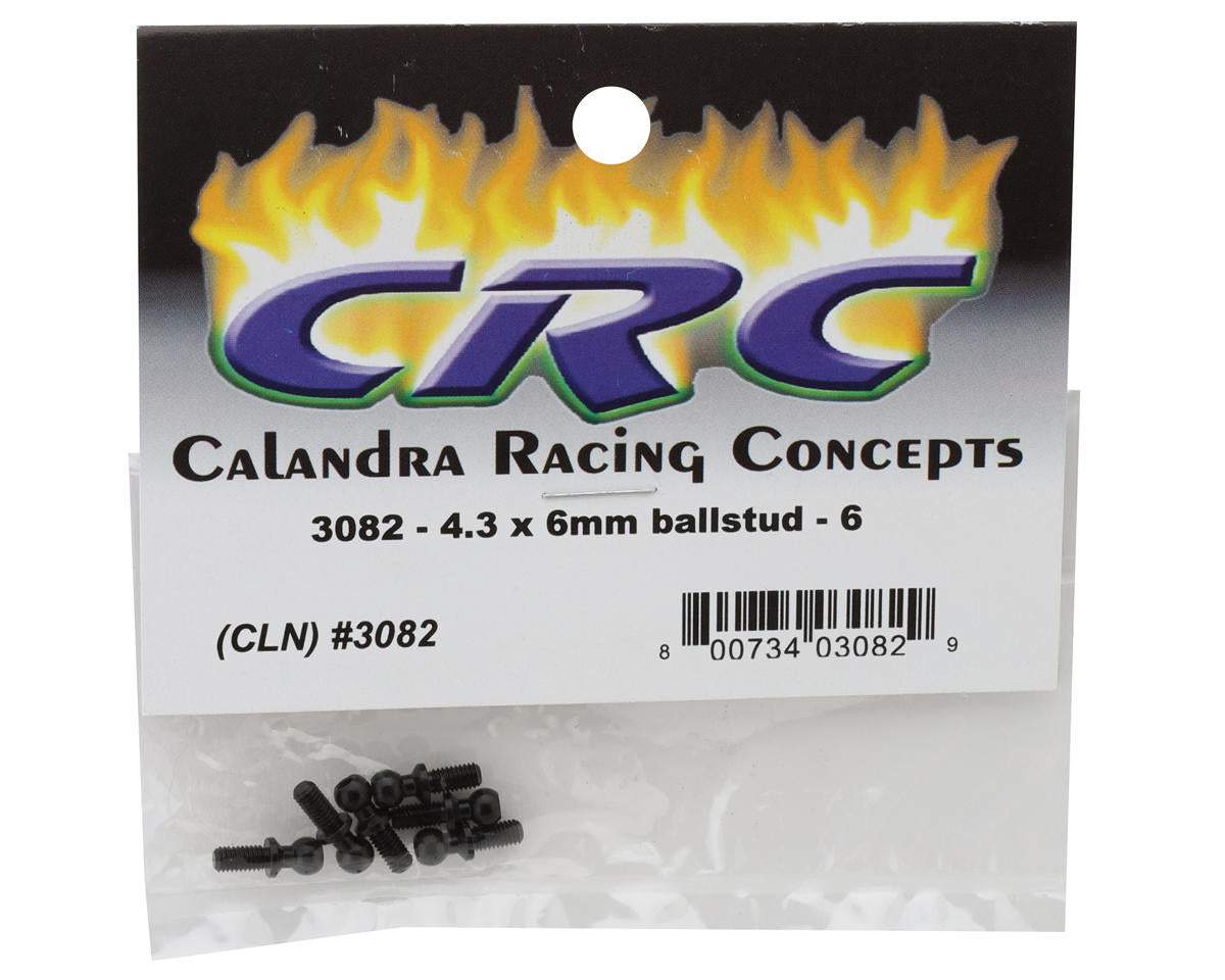 CRC 4.3x6mm Ballstuds (6)