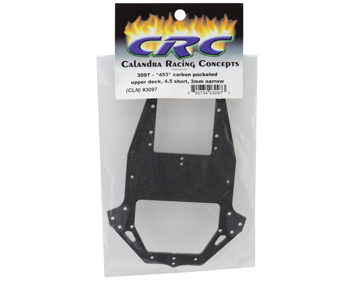 CRC MetriCKs 453 3mm Carbon Fiber Pocketed Upper Deck (Narrow)