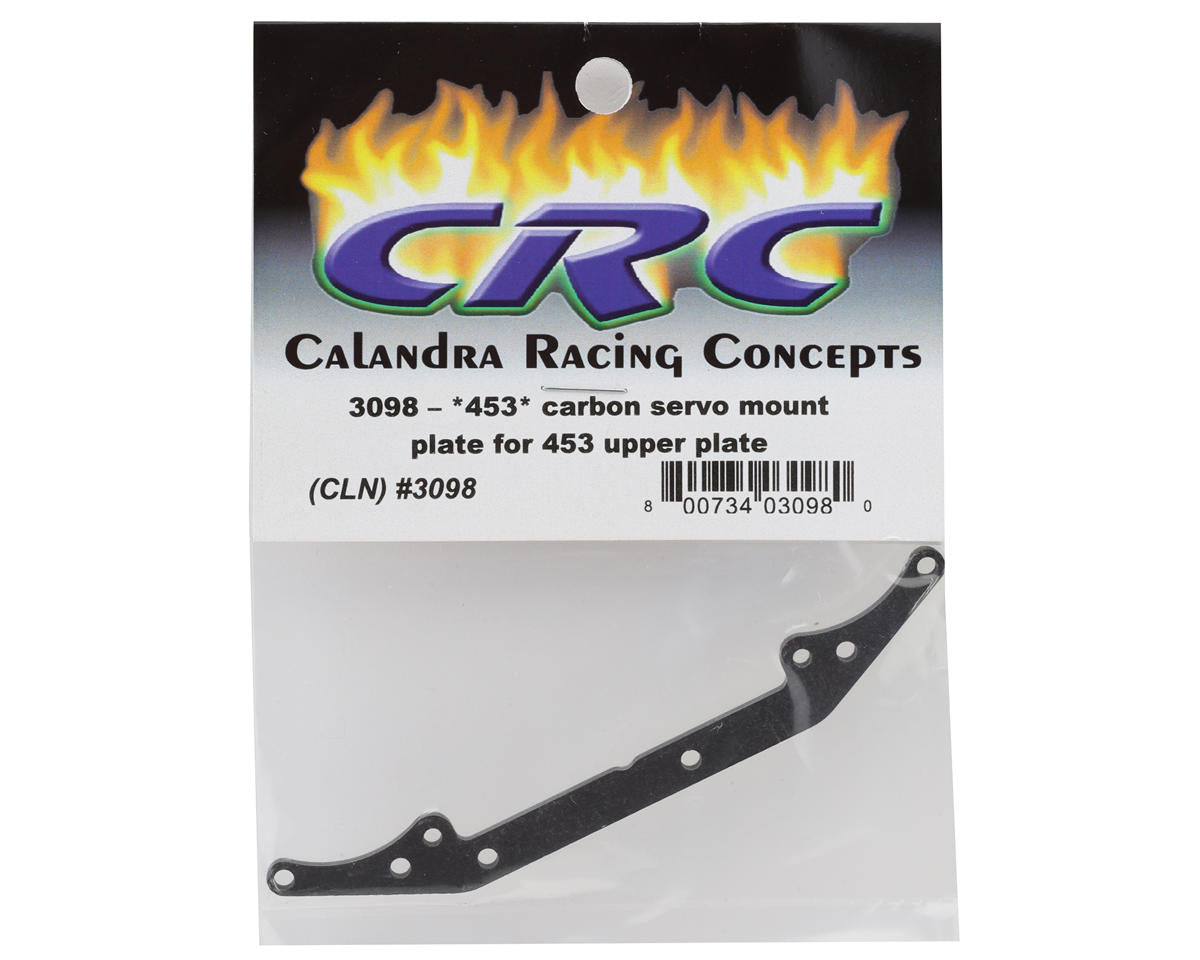 CRC MetriCKs 453 3mm Carbon Fiber Servo Mount Upper Plate (Narrow)