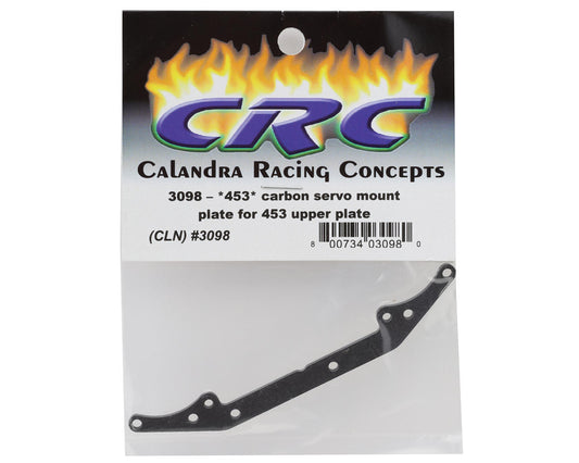 CRC MetriCKs 453 3mm Carbon Fiber Servo Mount Upper Plate (Narrow)