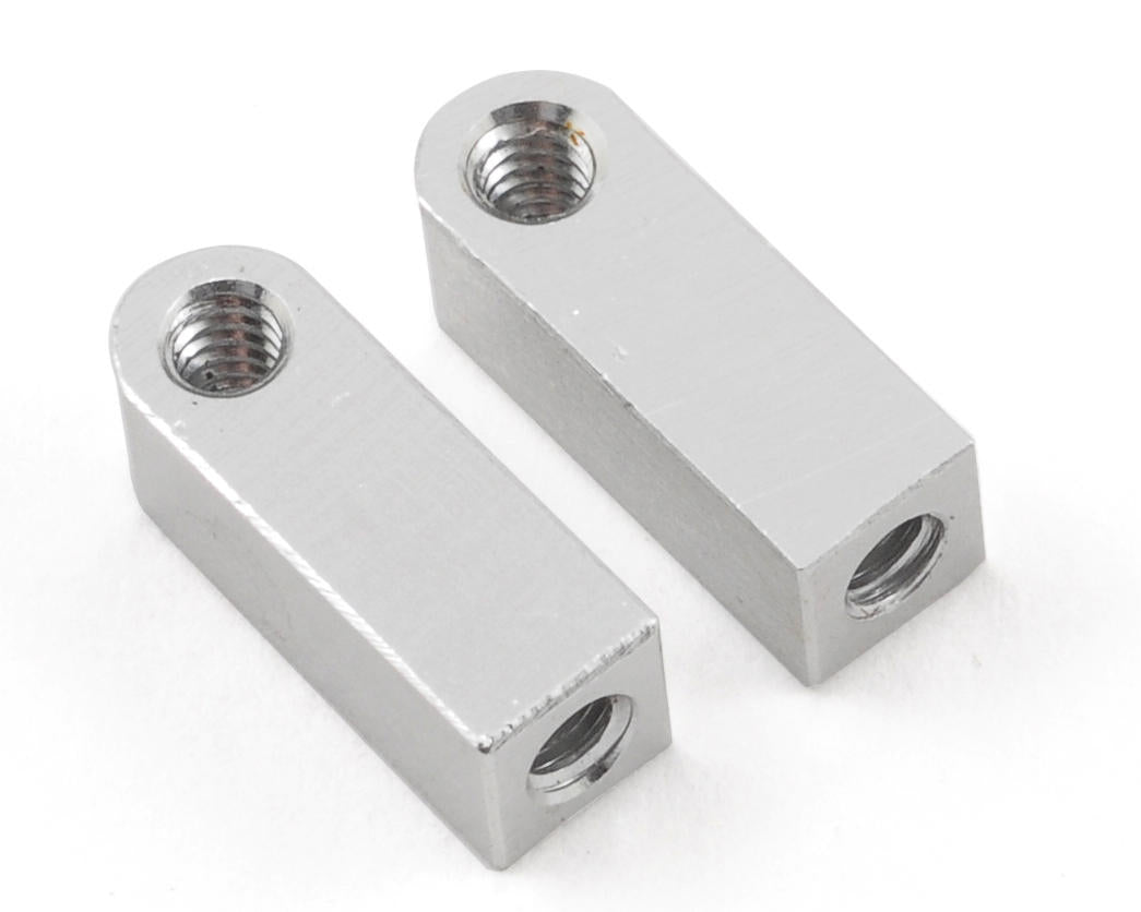 CRC Aluminum Vertical Shock Tower/Servo Mount (Silver) (2)