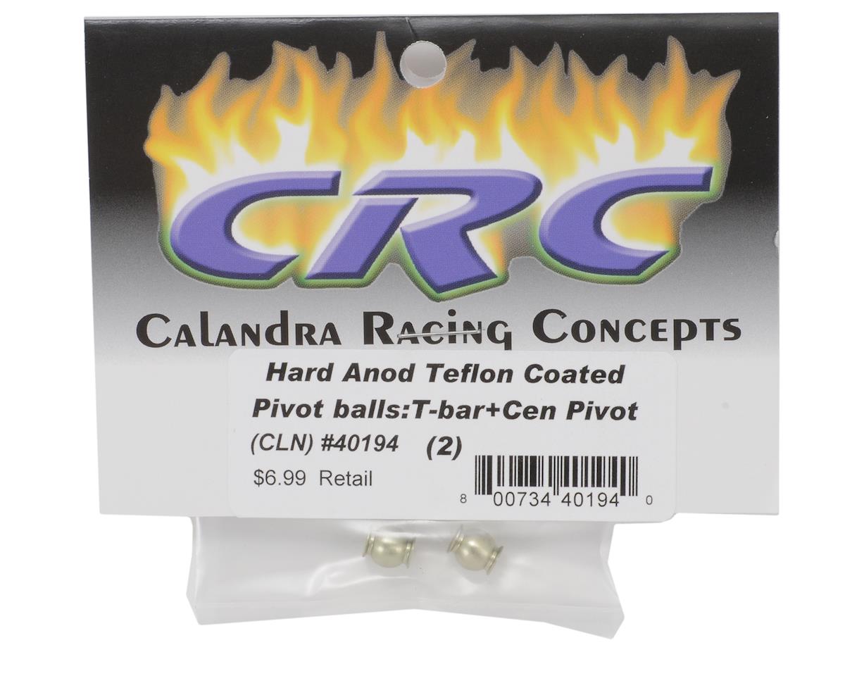 CRC Hard Anodized T-Bar & Center Pivot Balls (2)