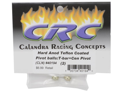 CRC Hard Anodized T-Bar & Center Pivot Balls (2)