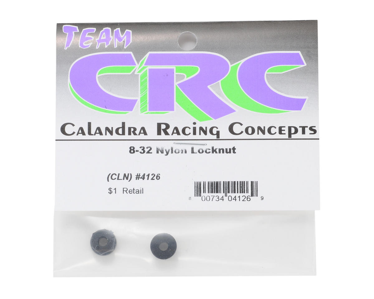 CRC 8-32 Nylon Locknut (2)