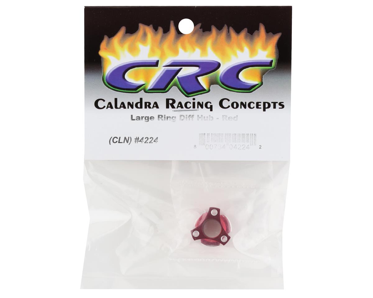 CRC Razer 3/CK25 Brushed Motor Offset Differential Hub (Red)