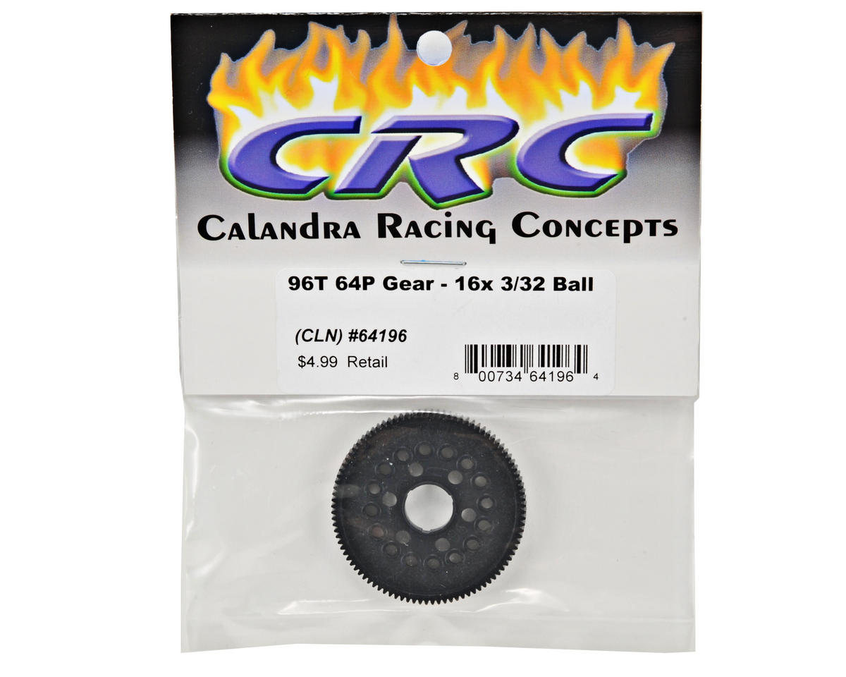 CRC 64P "16 Ball" Pan Car Spur Gear (96T)