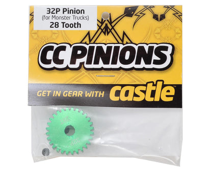 Castle Creations 32P Pinion Gear w/5mm Bore (28T)