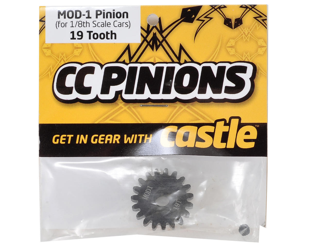Castle Creations Mod 1 Pinion Gear w/5mm Bore (19T)
