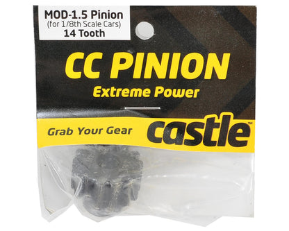 Castle Creations Mod 1.5 Pinion Gear w/8mm Bore (14T)