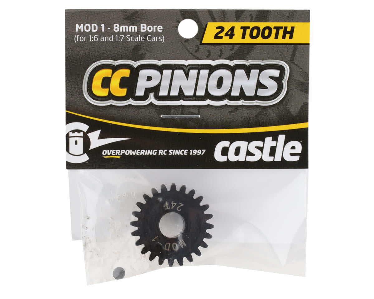 Castle Creations Mod 1 Pinion Gear w/8mm Bore (24T)