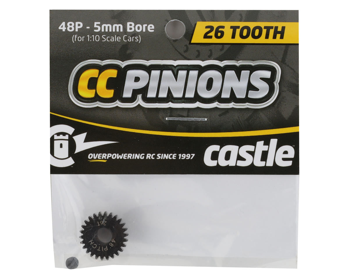 Castle Creations 48P Pinion Gear w/5mm Bore (26T)