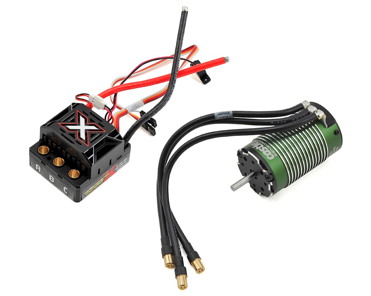Castle Creations Monster X 1/8 Brushless ESC Combo w/1512 4-Pole Motor (1800Kv)