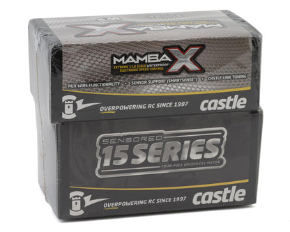 Castle Creations Mamba X Waterproof 1/8 Brushless Combo