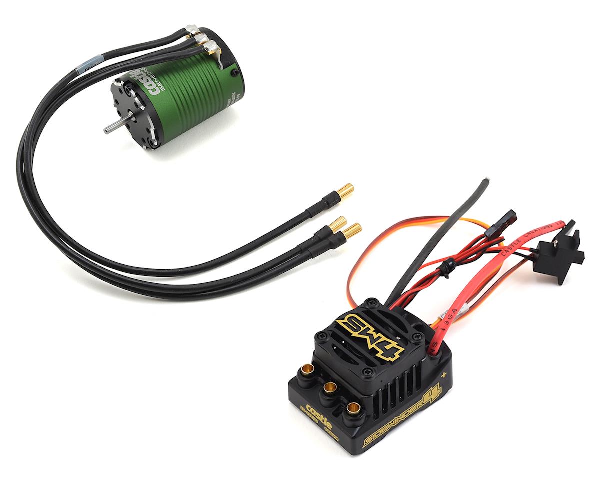 Castle Creations Sidewinder SW4 Waterproof 1/10 ESC/Motor Combo w/1406 (7700kV)