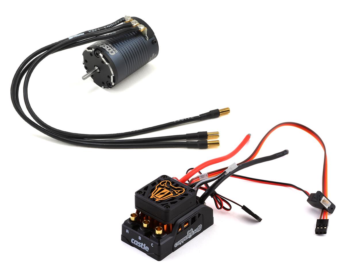Castle Creations Copperhead 10 Waterproof 1/10 Sensored Combo w/Slate (2280Kv)