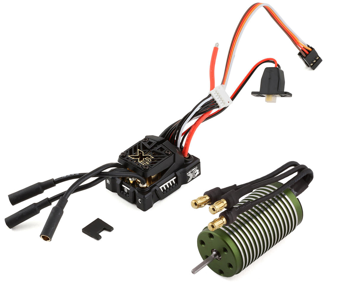 Castle Creations Mamba Micro X2 Waterproof 1/18th Scale Brushless Combo (4100Kv)