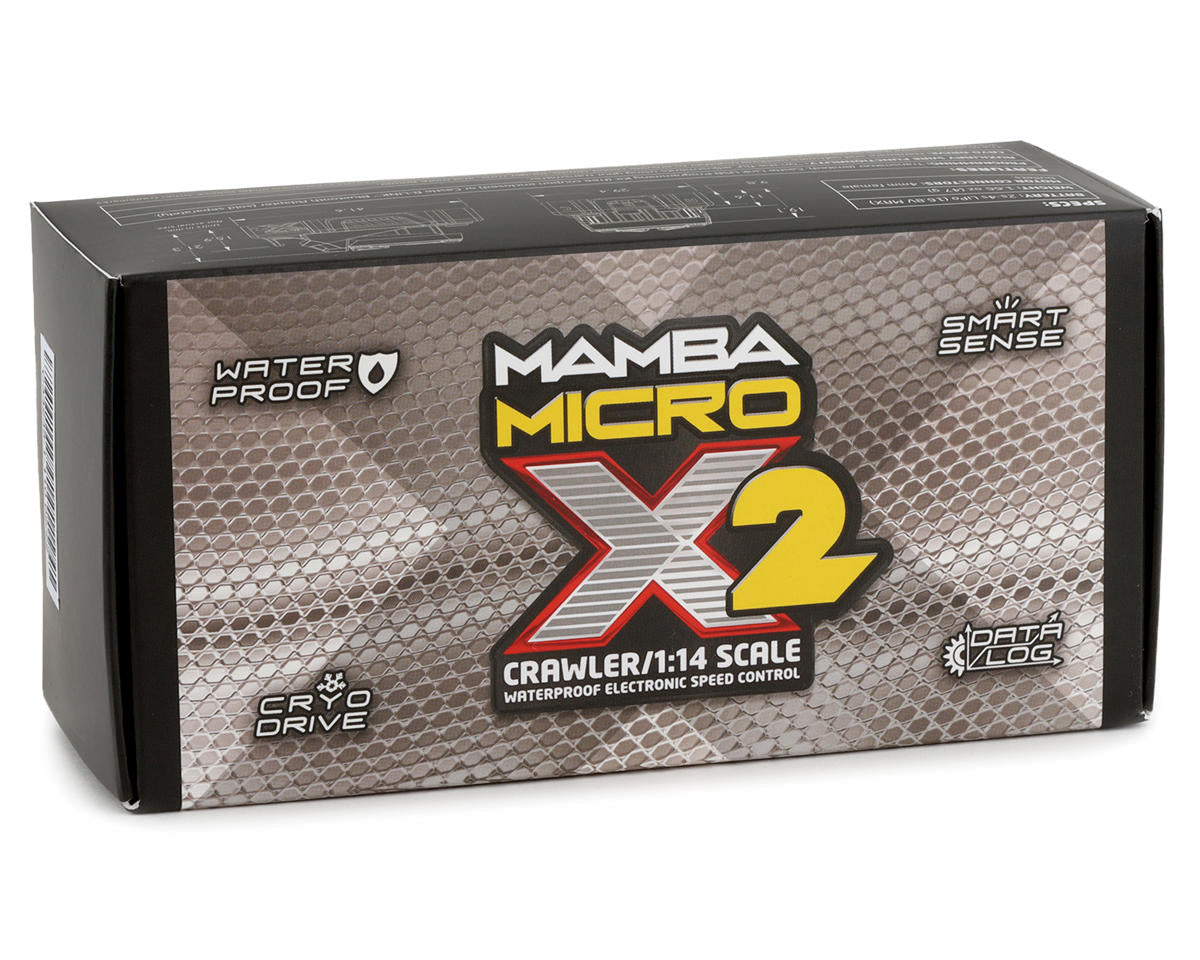 Castle Creations Mamba Micro X2 Crawler Waterproof Sensored Brushless ESC