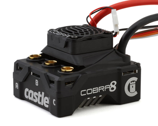 Castle Creations Cobra 8 6S 1/8 Scale Brushless Motor & ESC Combo (2650kV)