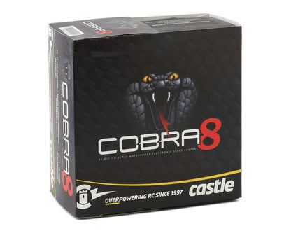 Castle Creations Cobra 8 6S 1/8 Scale Brushless Motor & ESC Combo (2650kV)