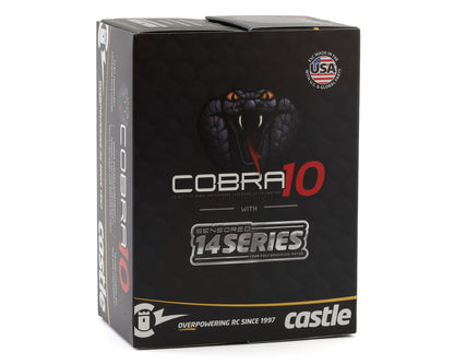 Castle Creations Cobra 10 6S 1/10 Brushless Crawler Combo w/1406 Sensored Motor
