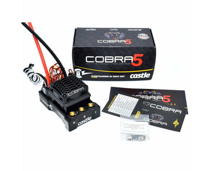 Castle Creations Cobra 5 8S 1/5 Sensored Brushless ESC