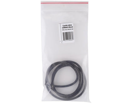 Castle Creations Silicone Coated Copper Wire (Black) (36") (10AWG)