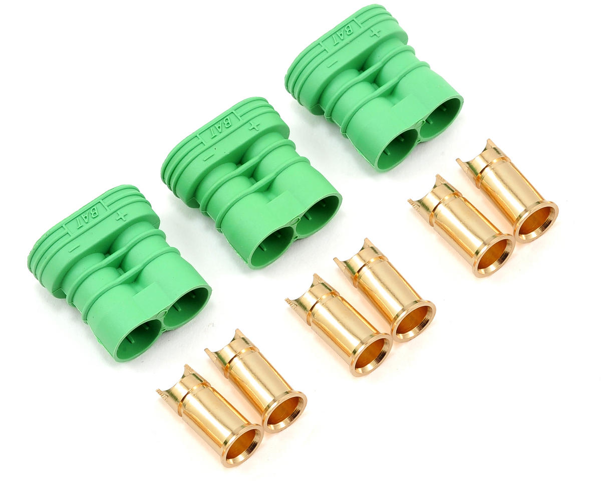 Castle Creations 6.5mm Polarized Bullet Connector (3) (Female)
