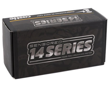 Castle Creations 1412 Sensored 4-Pole Brushless No Prep Drag Motor (6400kV)